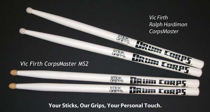Stick Gripps New Drum Corps Sleeves